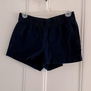 J crew navy shorts